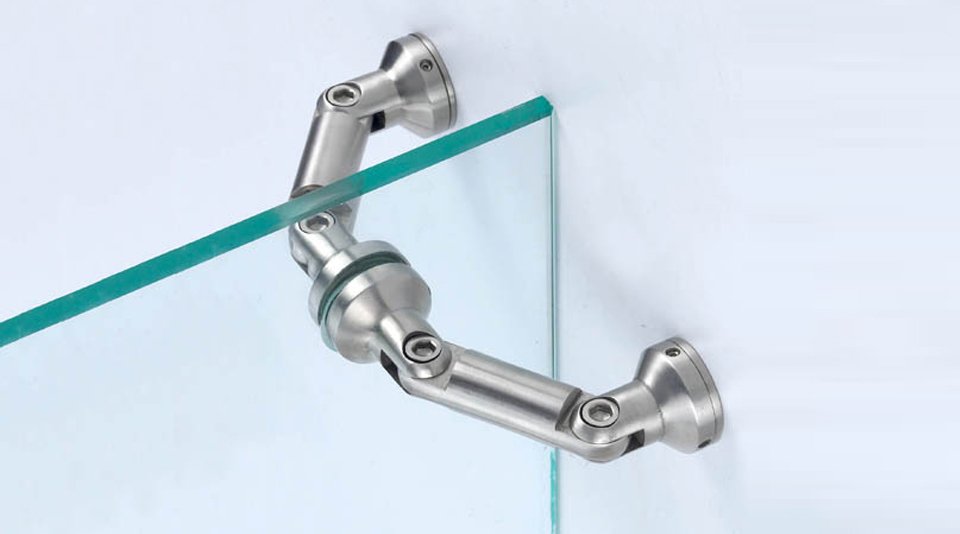 Glass Connector & Swing System